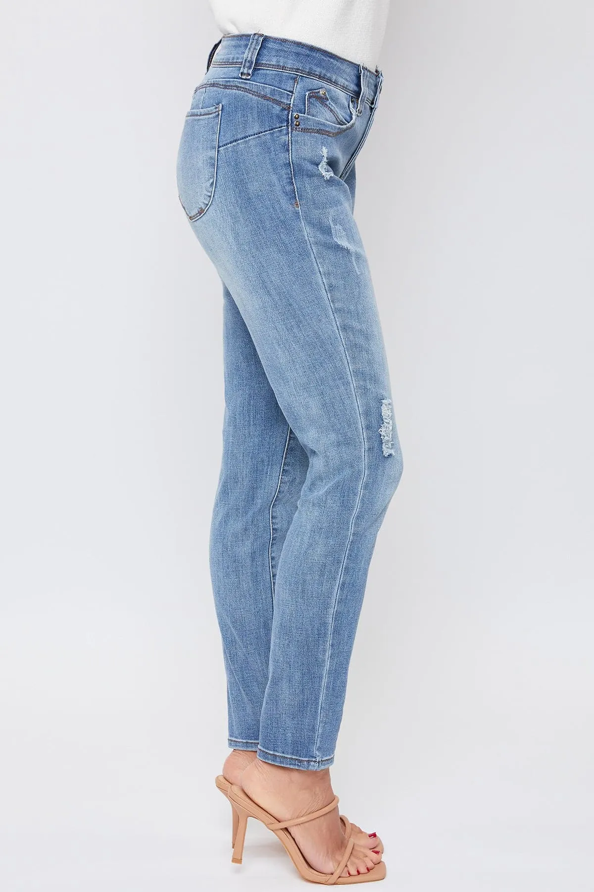 Women's Sustainable WannaBettaButt Skinny Jeans sold by YMI product image thumbnail 4