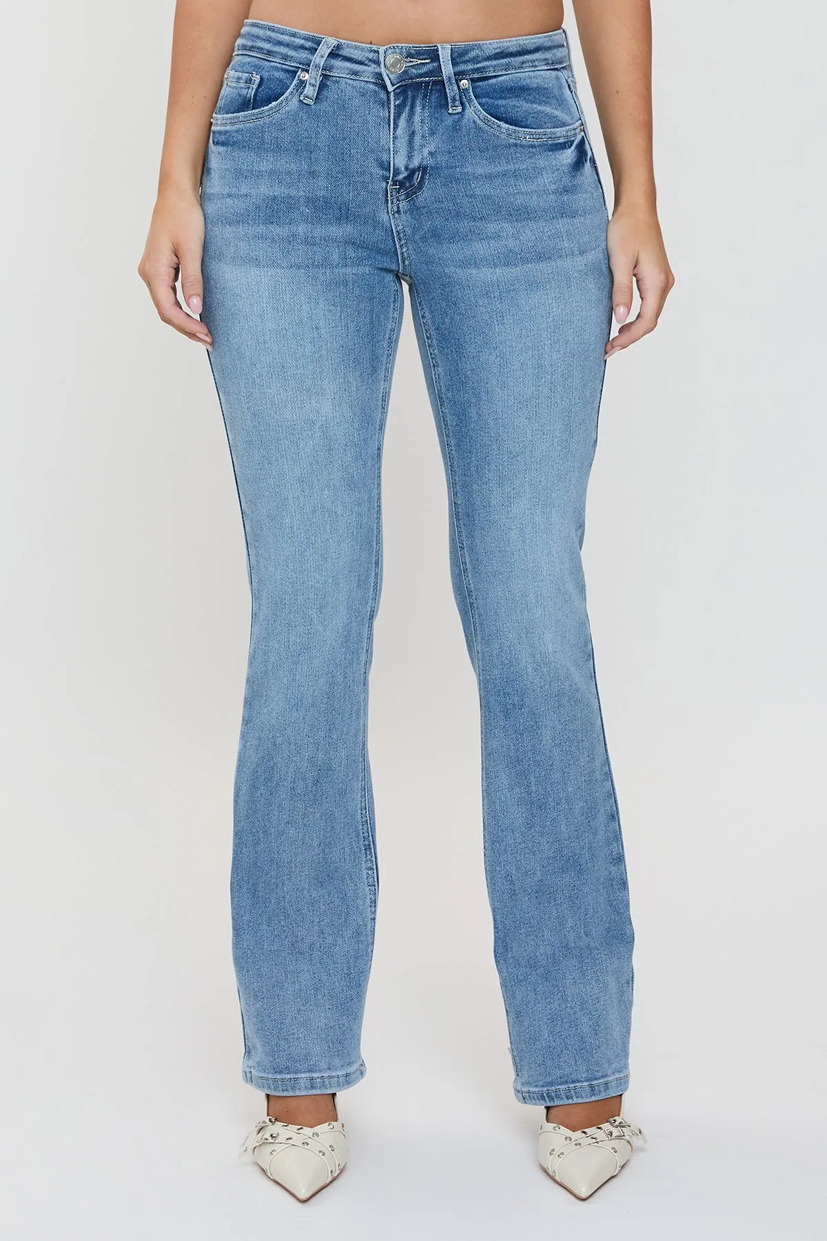 Women's Luxe Jessie Bootcut Jeans sold by YMI product image thumbnail 2