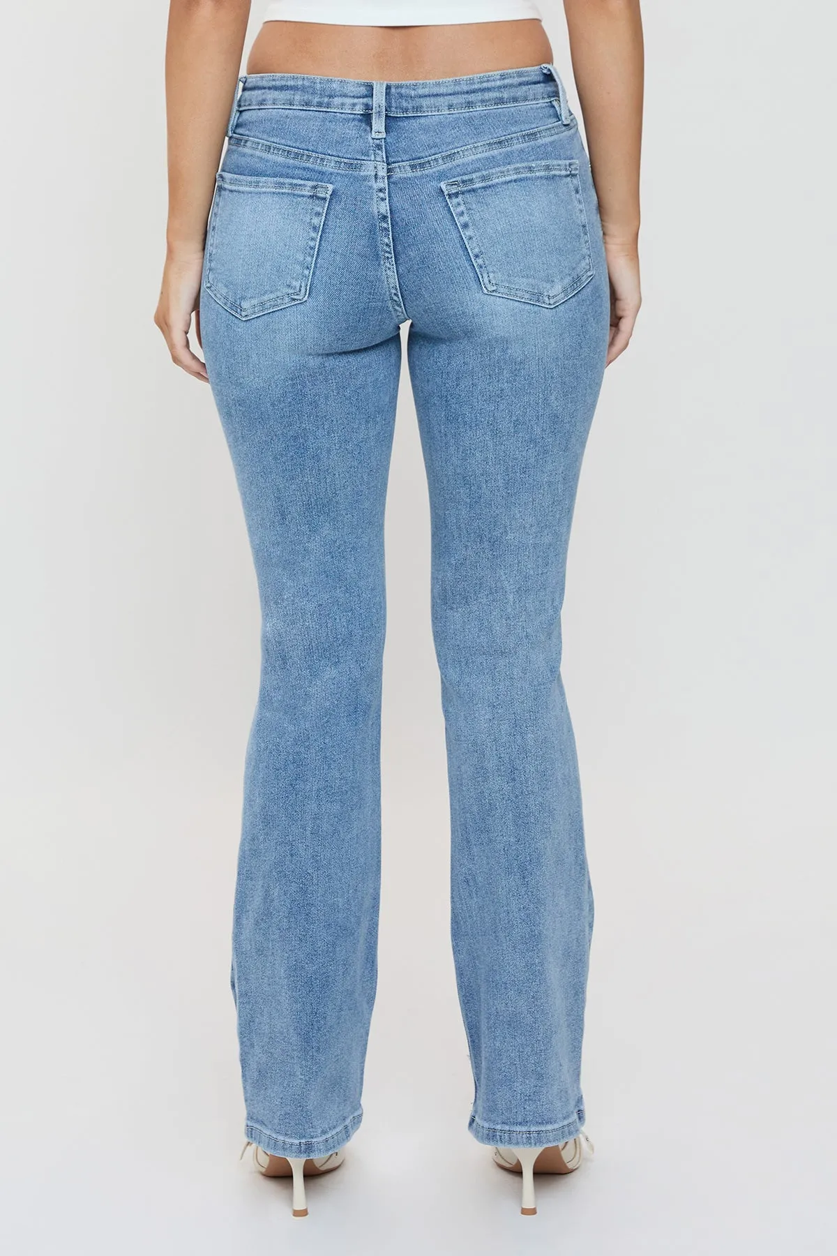 Women's Luxe Jessie Bootcut Jeans sold by YMI product image thumbnail 4