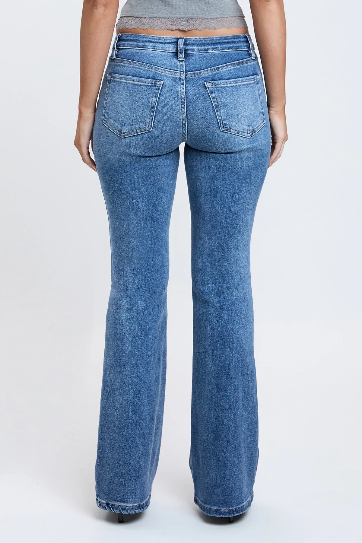 Women's Essential Flare Jeans sold by YMI product image thumbnail 4