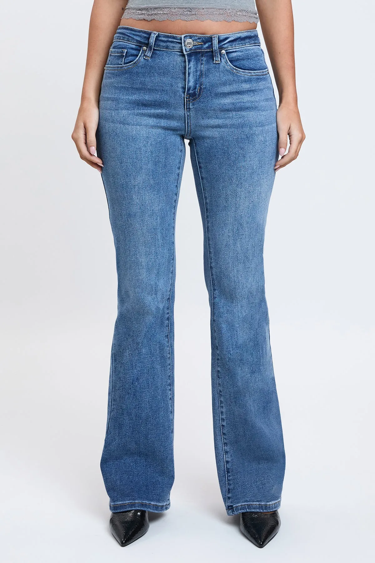 Women's Essential Flare Jeans sold by YMI product image thumbnail 2