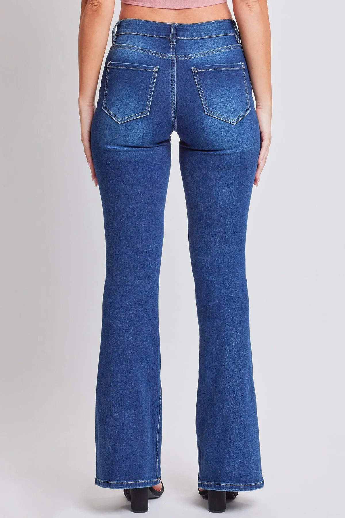 Women's Essential Flare Jeans - Long Inseam sold by YMI product image thumbnail 4