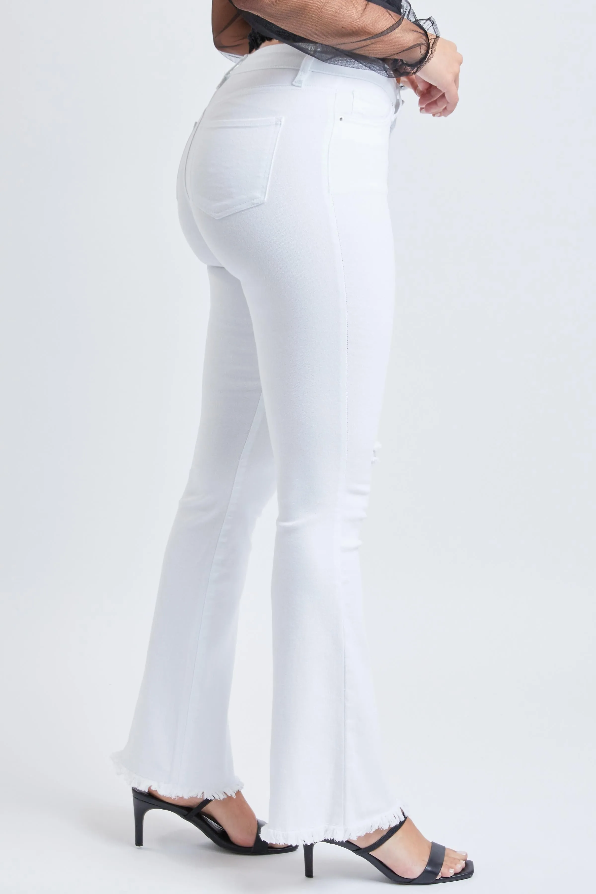 Women's Essential Super Flare Jeans sold by YMI product image thumbnail 4