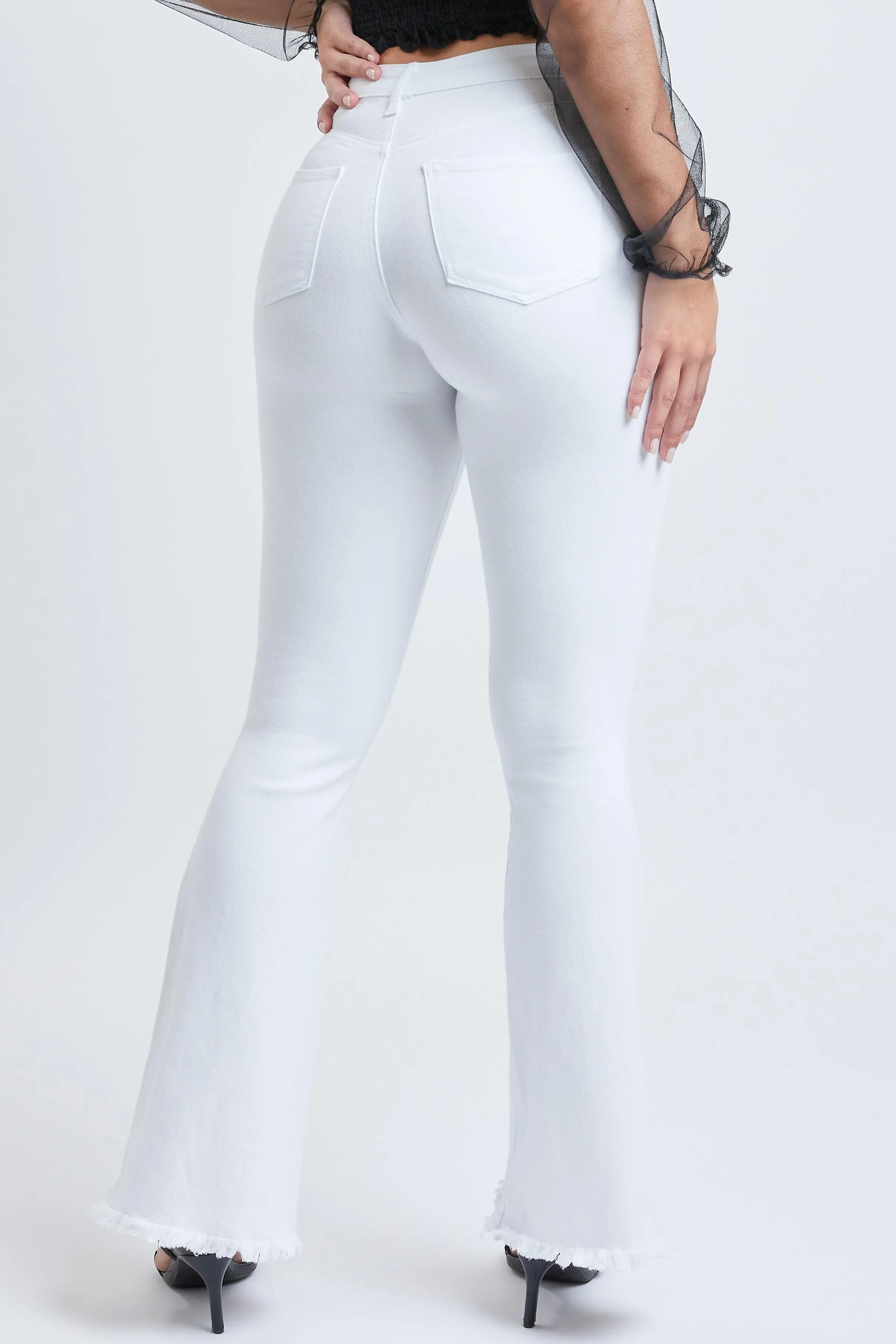 Women's Essential Super Flare Jeans sold by YMI product image thumbnail 3