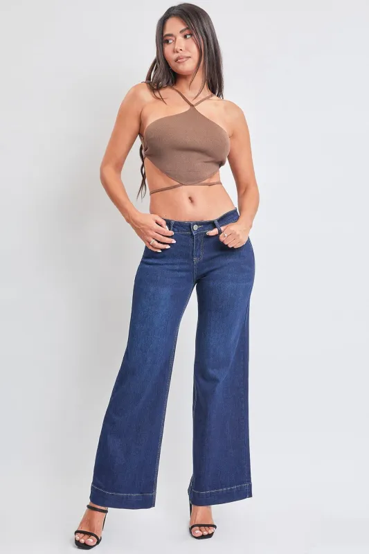 Women's Wide Leg Low Rise Jeans sold by YMI
