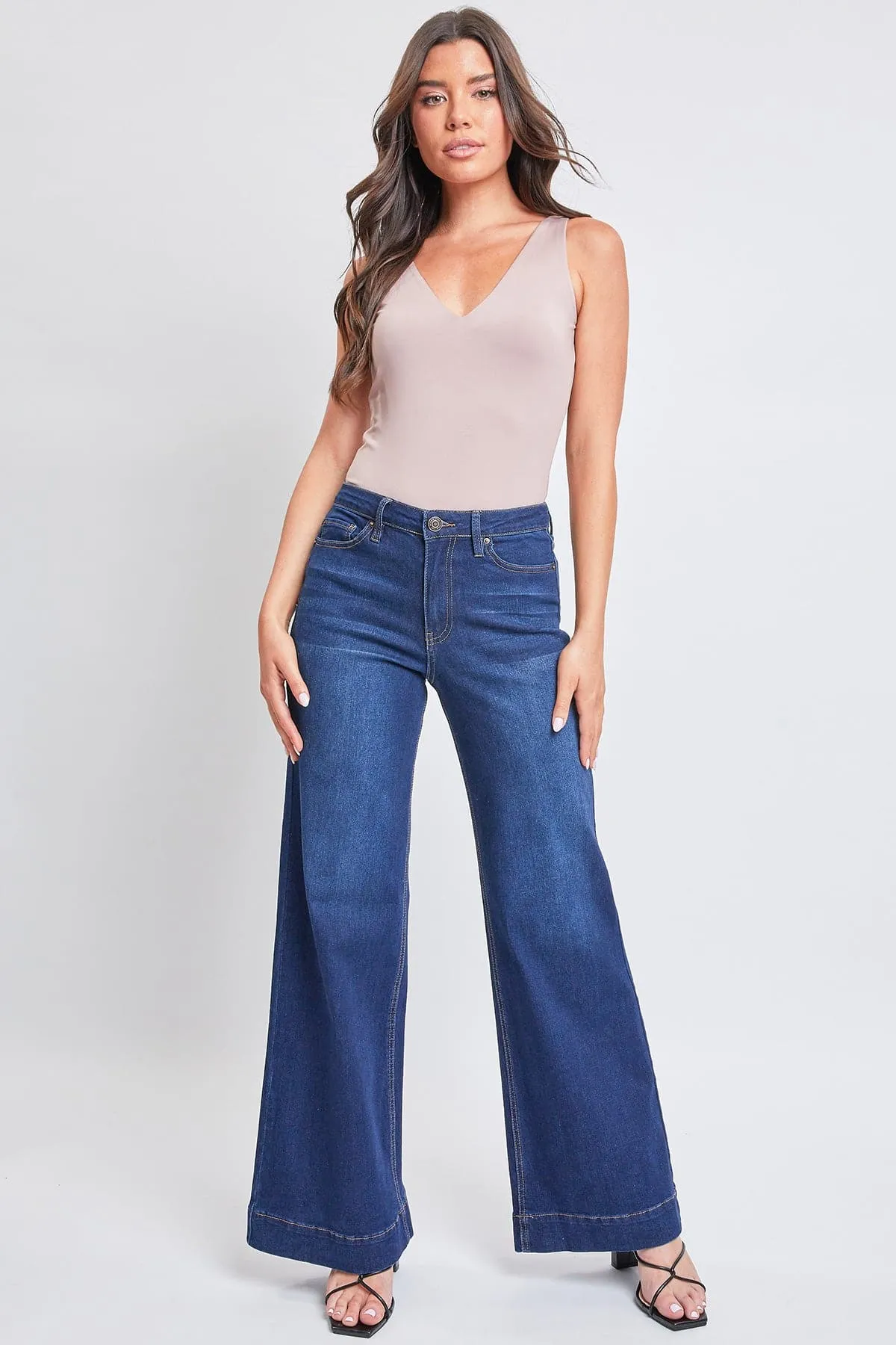 Women’s Wide Leg Jeans sold by YMI