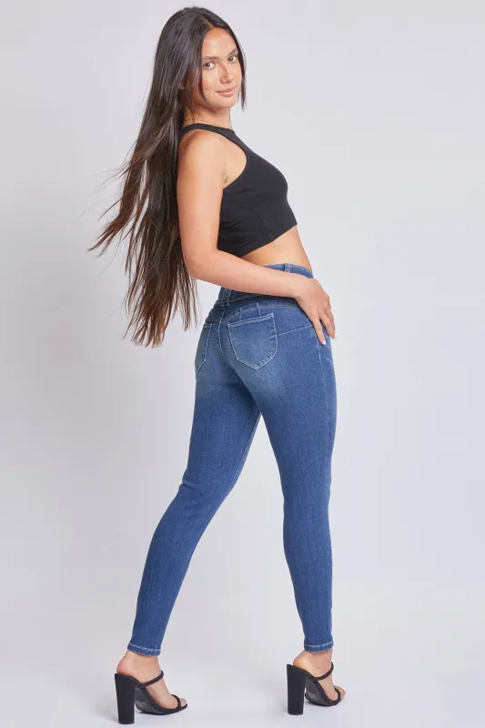 Women’s WannaBettaButt Sustainable Skinny Jeans sold by YMI