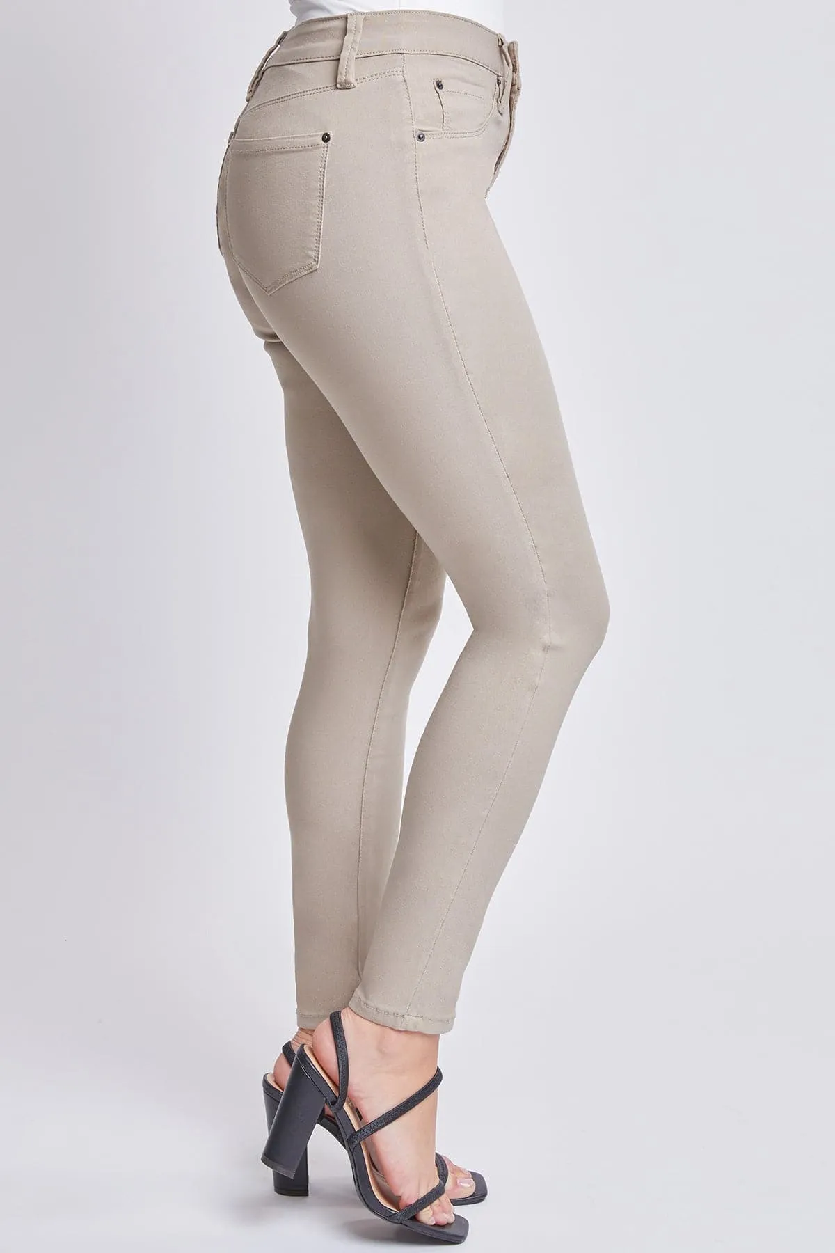 Women's Hyperstretch Skinny Mid Rise Pants sold by YMI product image thumbnail 4