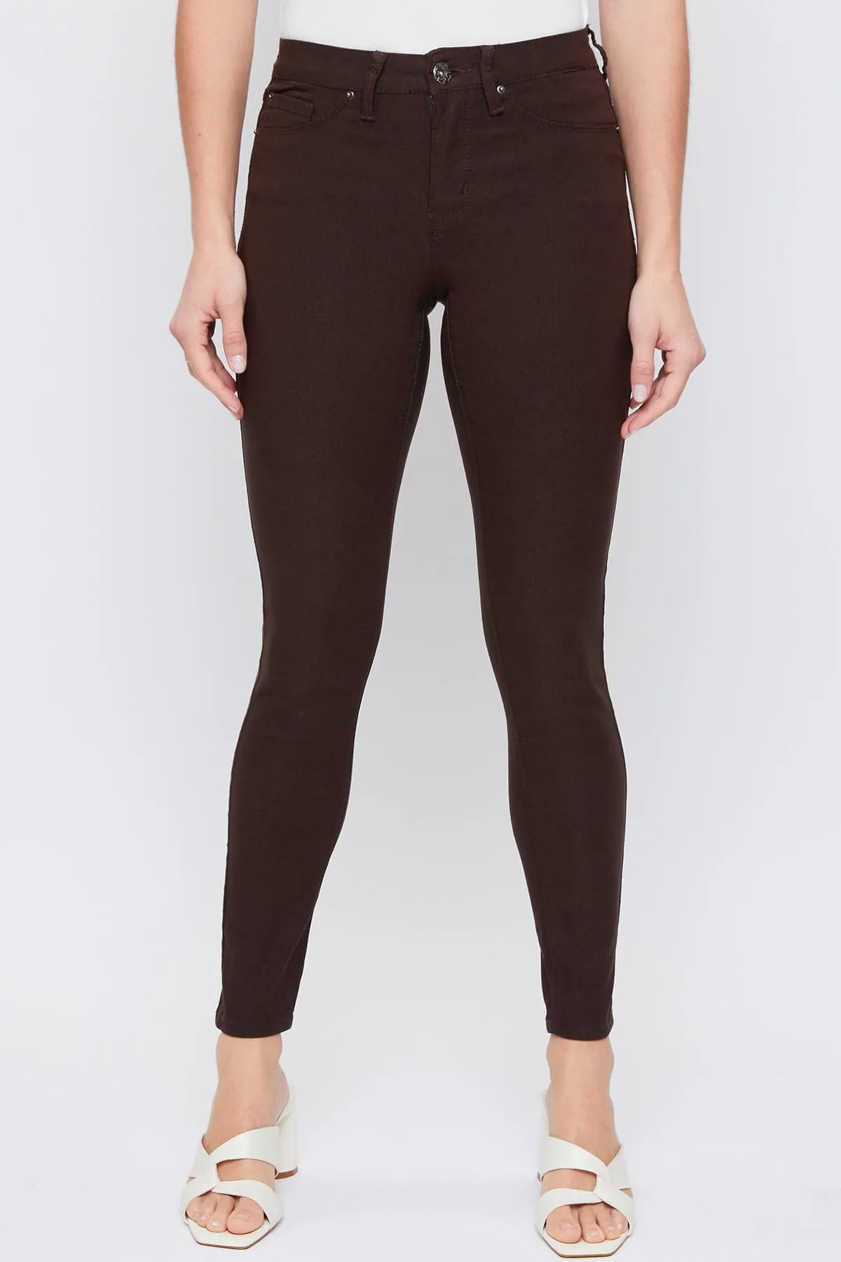 Women's Petite Hyperstretch Skinny Pants sold by YMI product image thumbnail 2