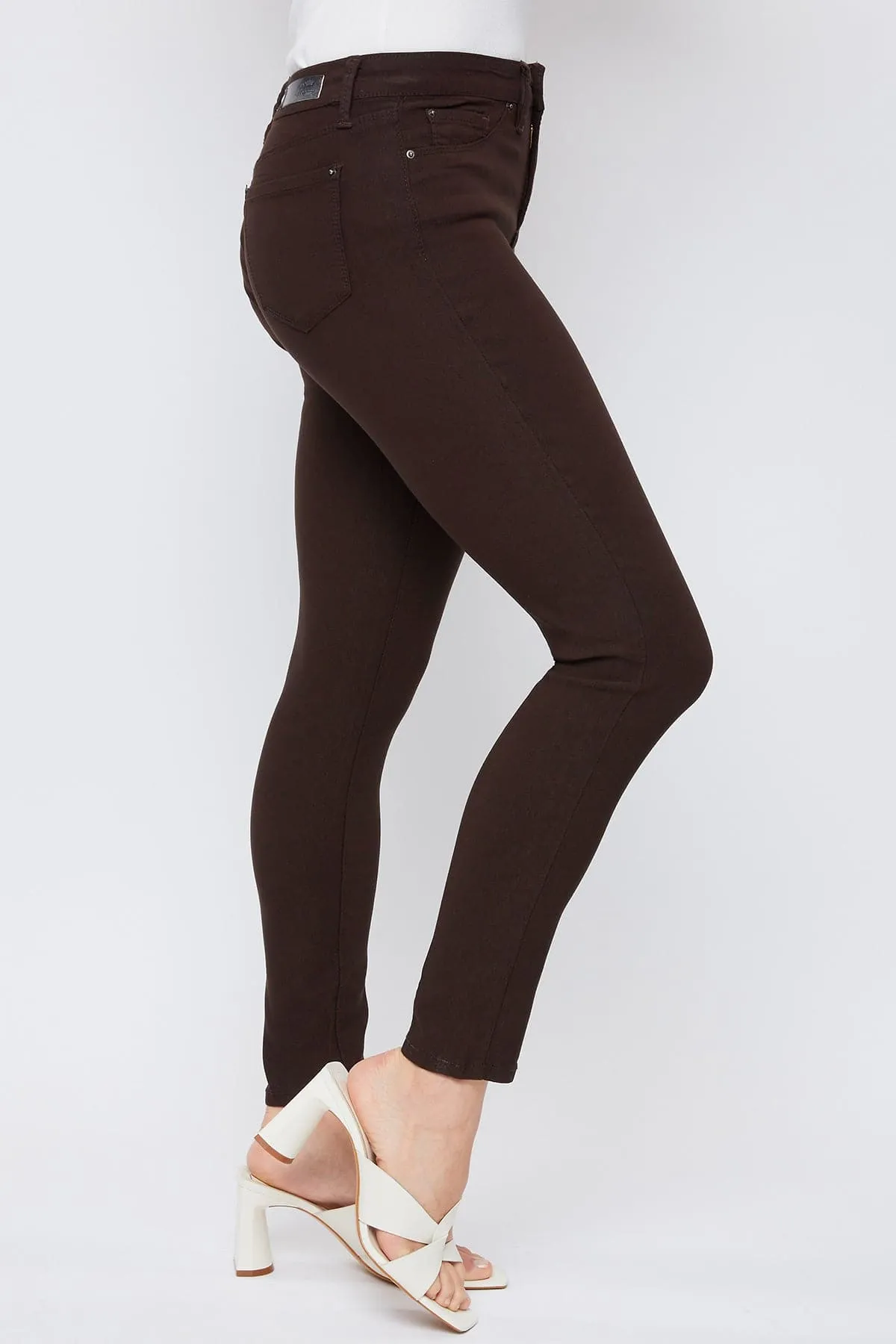 Women's Petite Hyperstretch Skinny Pants sold by YMI product image thumbnail 3