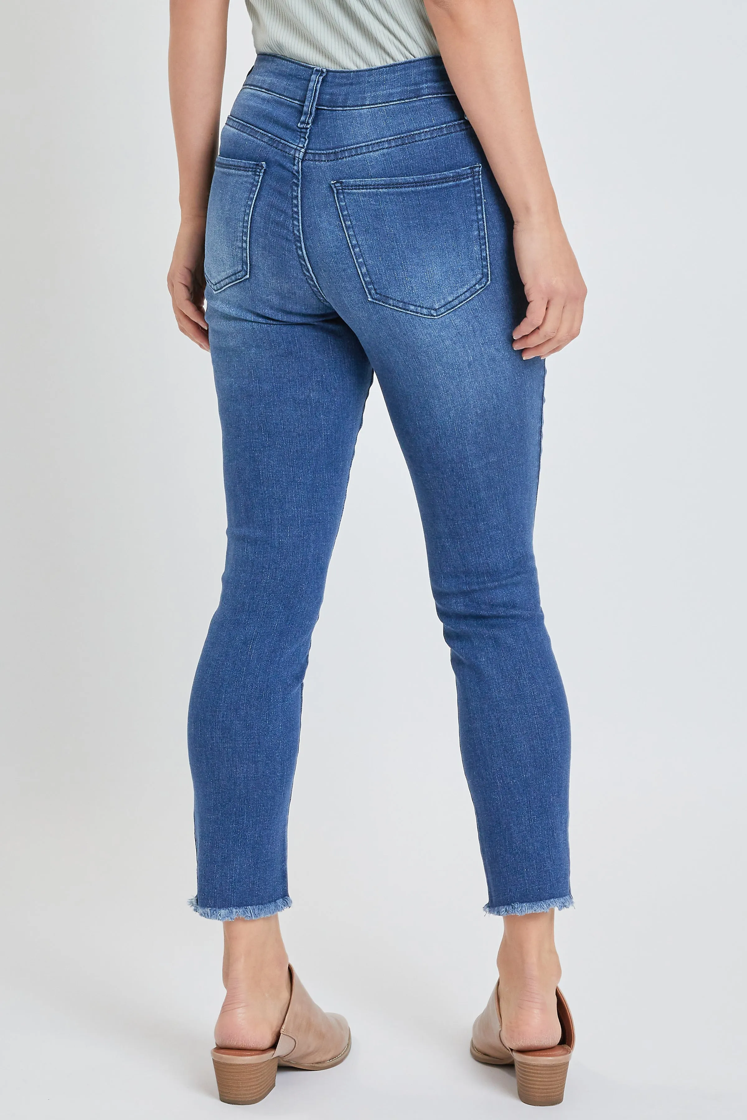 Women's Skinny With Side Seam Insert Sustainable Jeans sold by YMI product image thumbnail 4
