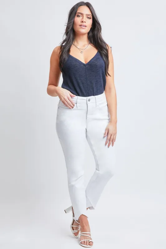 Women's Vintage Tulip Hem Ankle Jeans sold by YMI