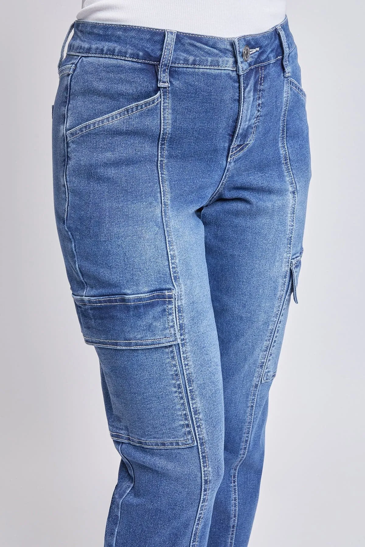 Women's Cargo Mid Rise Pants sold by YMI product image thumbnail 5