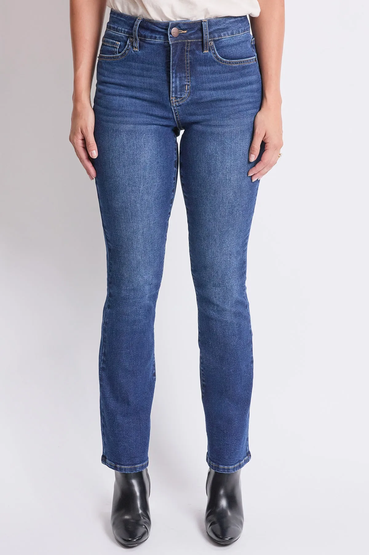 Women's Slim Bootcut High Rise Jeans sold by YMI product image thumbnail 2