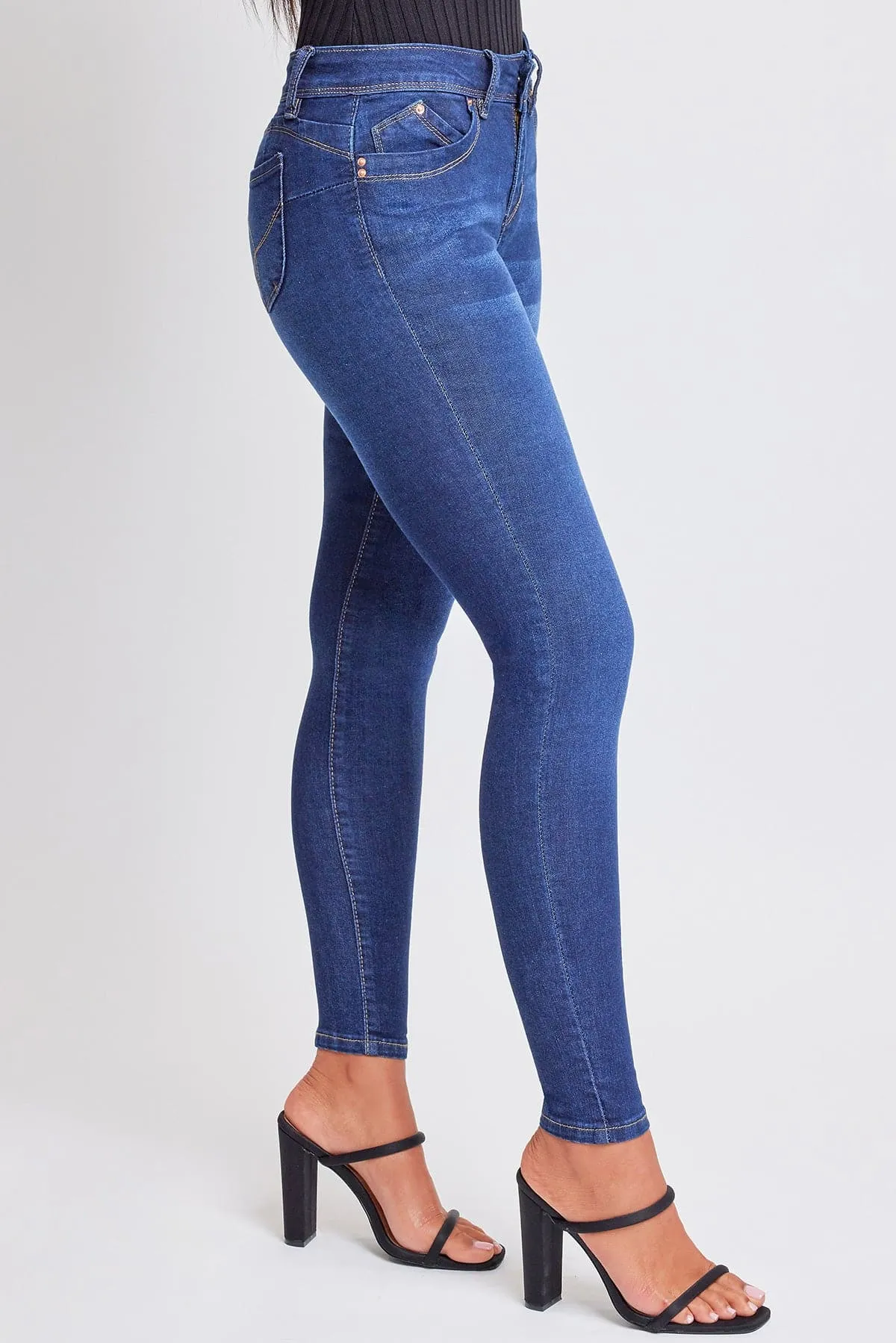 Women's Skinny Sustainable WannaBettaButt Jeans sold by YMI product image thumbnail 4