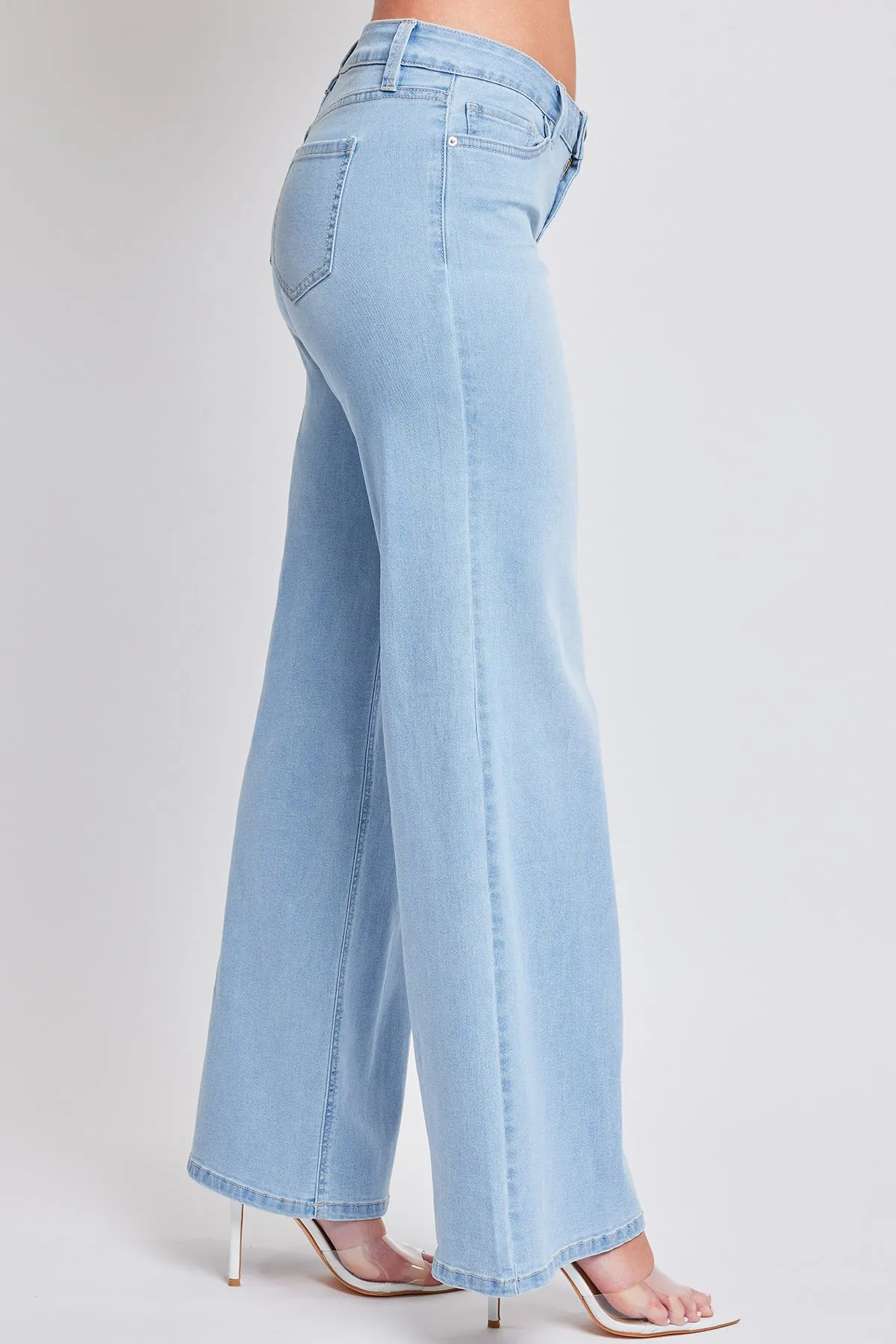 Women's Essential Low Rise Wide Leg Jeans sold by YMI product image thumbnail 3