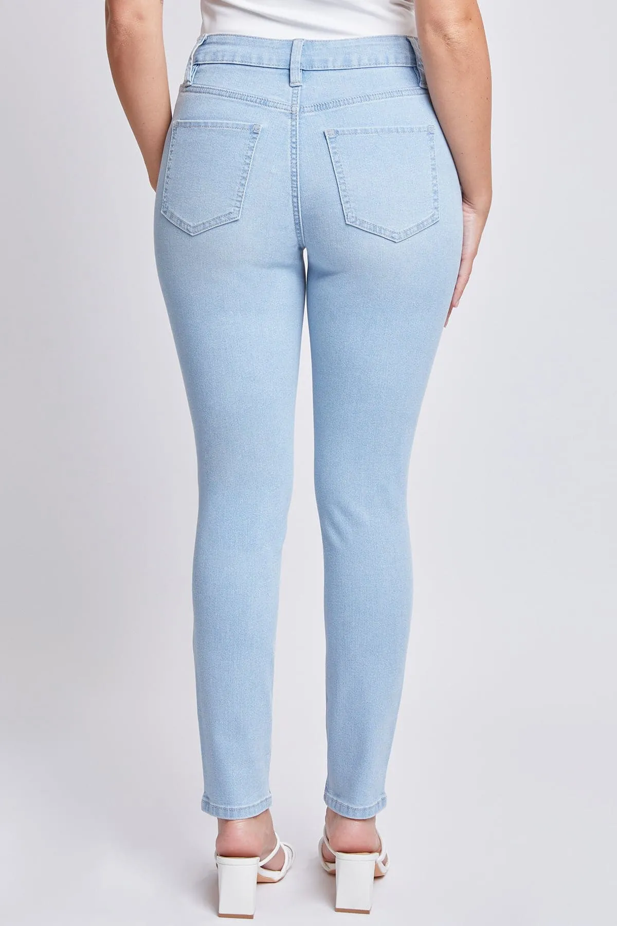 Women's Sustainable High Rise Skinny Jeans sold by YMI product image thumbnail 4