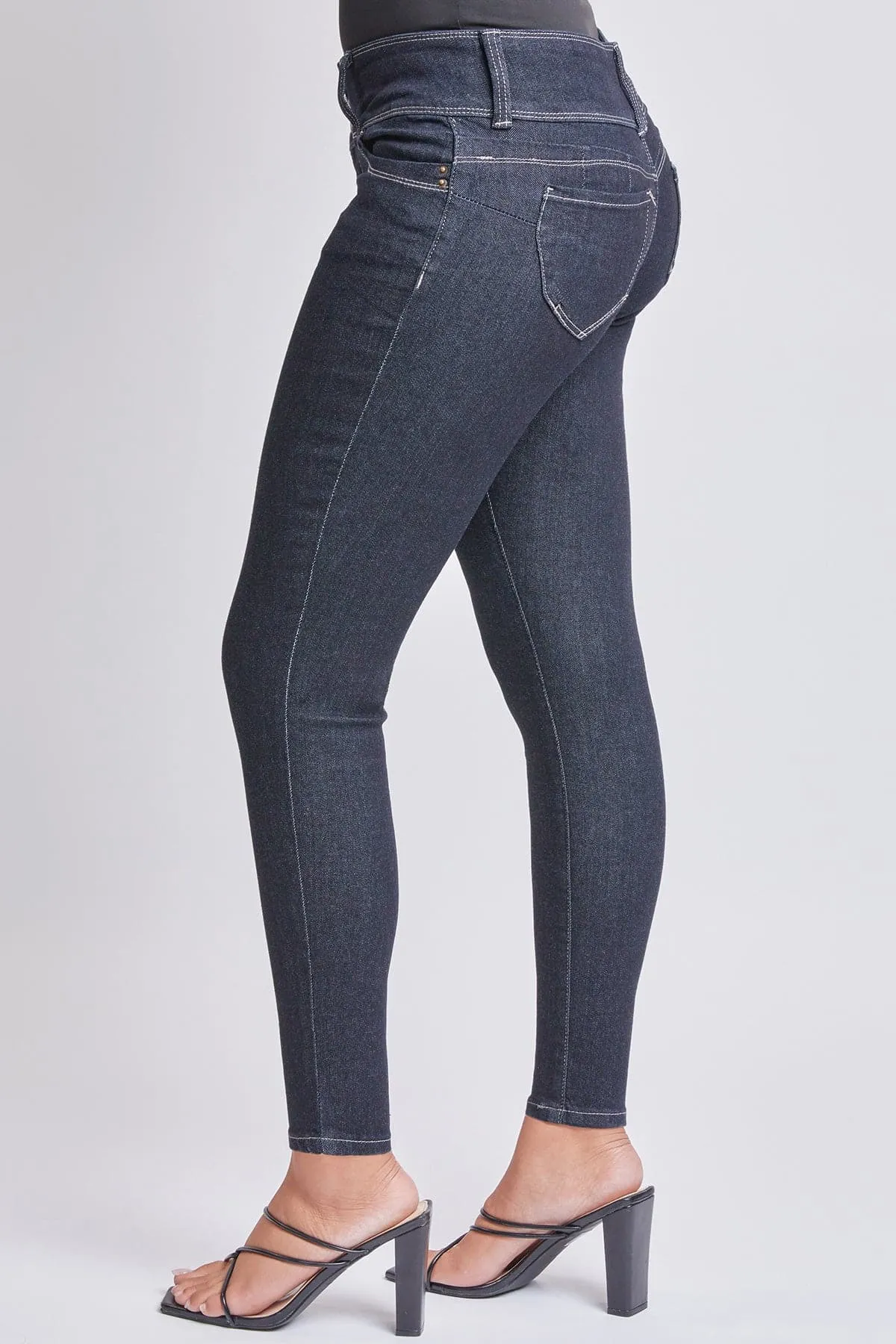 Women’s Sustainable WannaBettaButt Skinny Jeans sold by YMI product image thumbnail 3