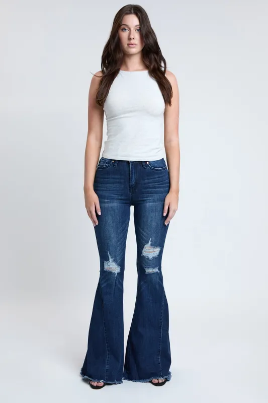 Women's Savannah Extreme Fit & Flare Jeans sold by YMI