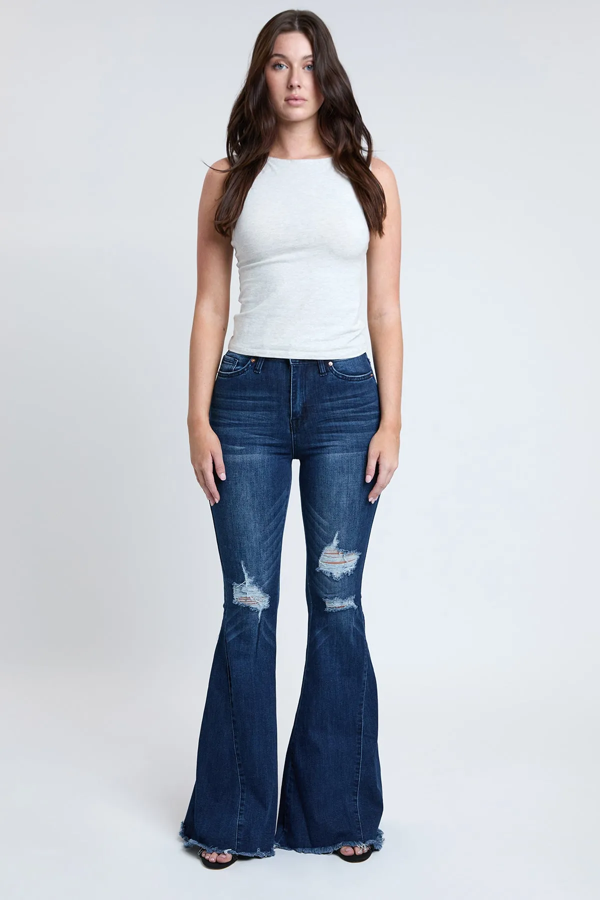 Women's Savannah Extreme Fit & Flare Jeans sold by YMI