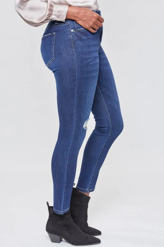Women's Curvy Ultra Skinny High Rise Jeans sold by YMI