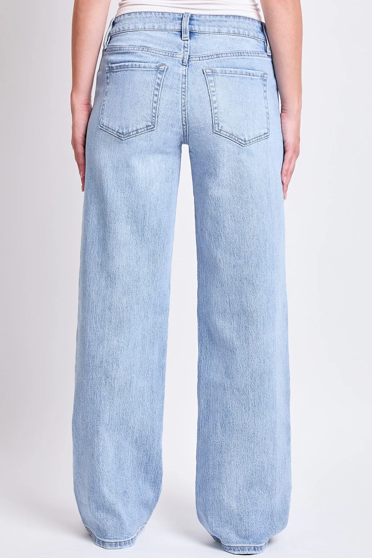 Women's Luxe Britney Wide Leg Jeans sold by YMI product image thumbnail 4