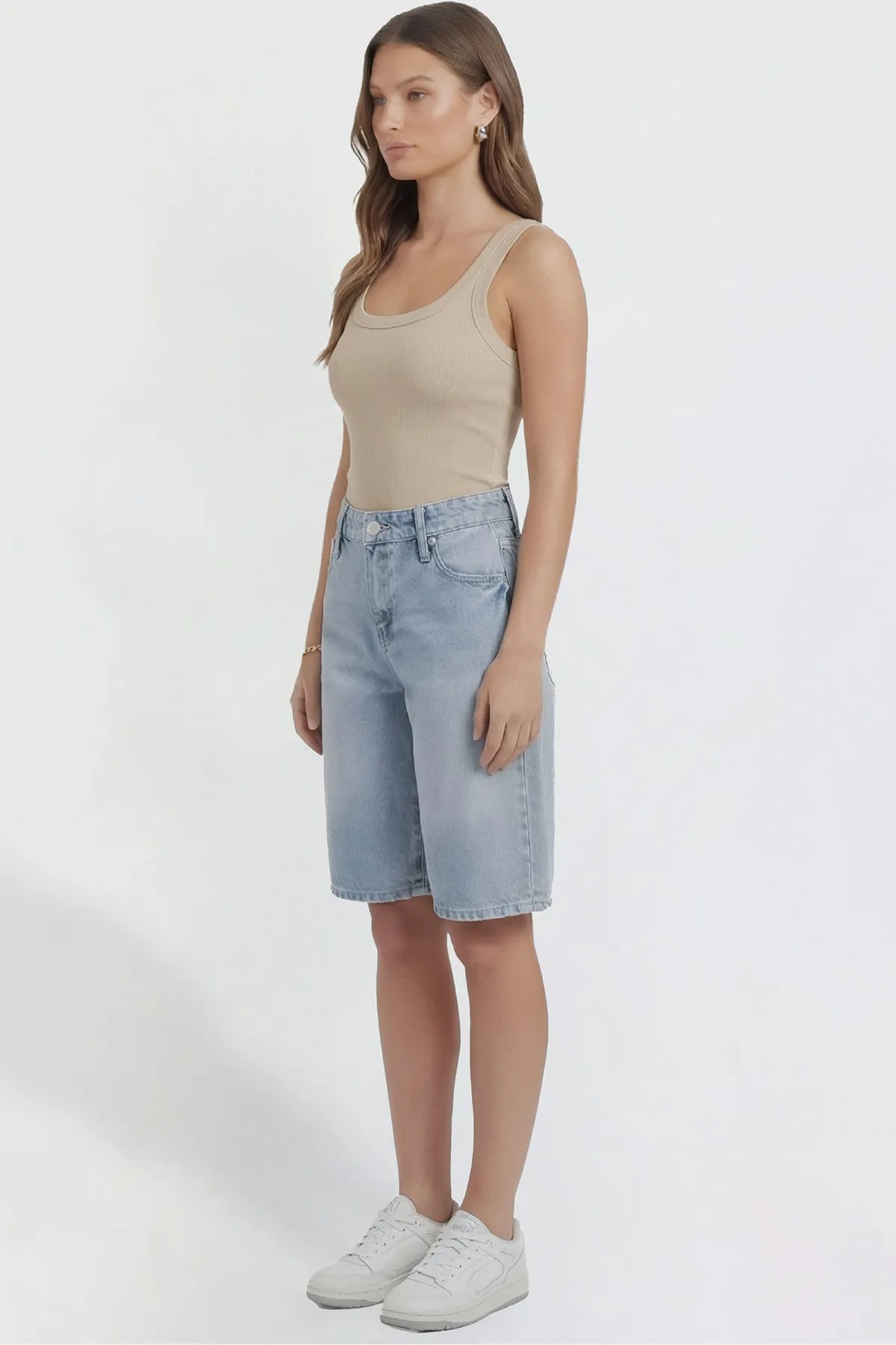 Women's Relaxed Jorts sold by YMI product image thumbnail 5