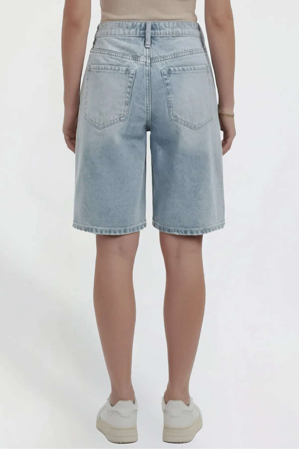 Women's Relaxed Jorts sold by YMI product image thumbnail 4