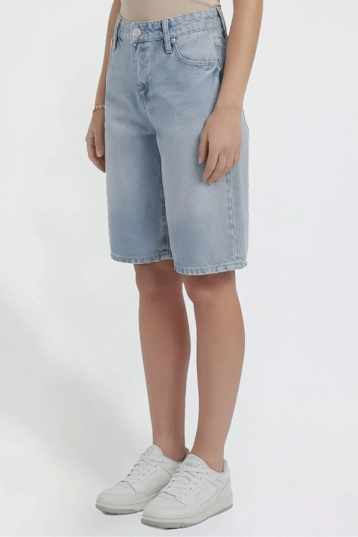 Women's Relaxed Jorts sold by YMI product image thumbnail 3
