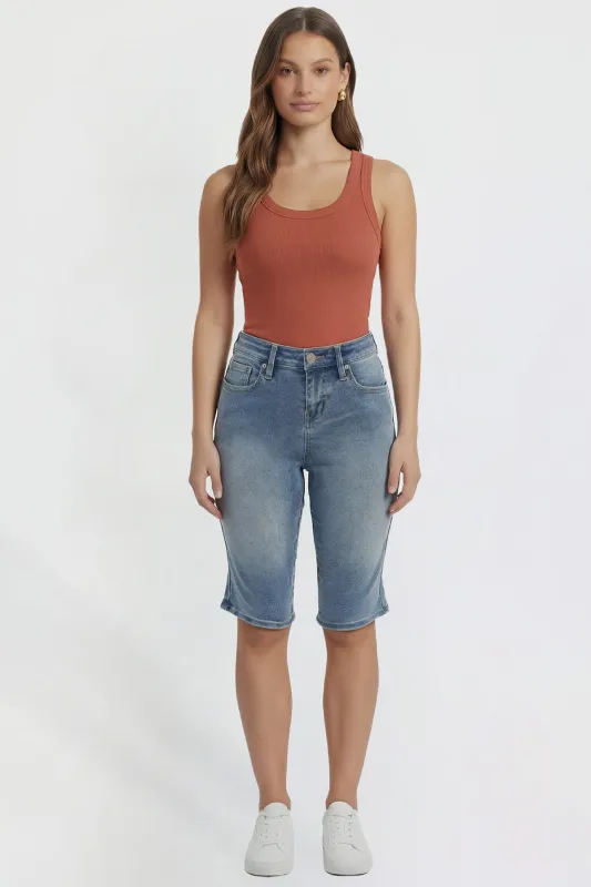 Women's Luxe Essential Capri made by YMI