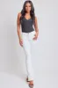 Women's Bootcut Jeans with Flap Pockets sold by YMI