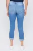 Women's Petite WannaBettaButt Mega Cuff Ankle Jeans sold by YMI