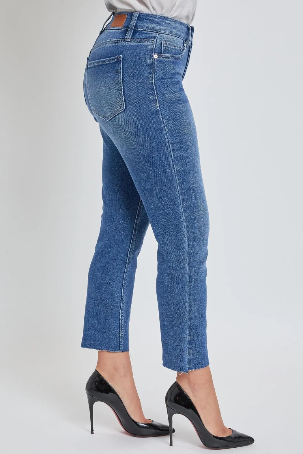 Women's Petite Vintage Dream High Rise Straight Jean sold by YMI product image thumbnail 5