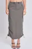 Women's Midi Cargo Parachute Skirt sold by YMI