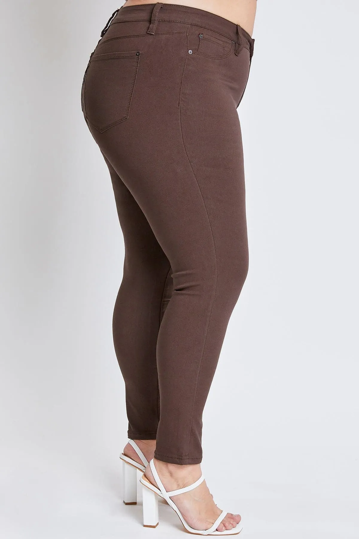 Women's Plus Hyperstretch Skinny Pants sold by YMI product image thumbnail 3
