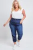 Women's Plus Size Joggers with Elastic Hem sold by YMI