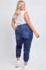 Women's Plus Size Joggers with Elastic Hem sold by YMI