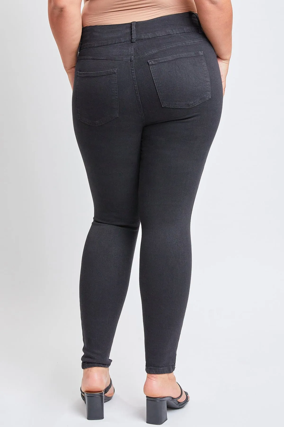 Women's Plus Essential Sustainable Skinny Jeans sold by YMI product image thumbnail 5