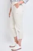 Women's High Rise Cropped Elastic Waistband Tummy Control Pant sold by YMI