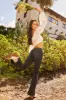 Women’s Sustainable WannaBettaButt Low Rise Flare- Festival sold by YMI