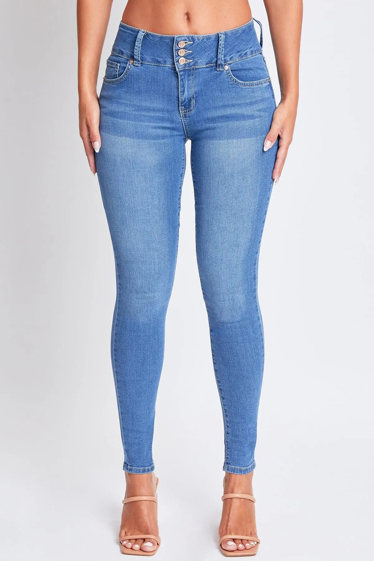 Women's Sustainable Essential Skinny Jeans sold by YMI product image thumbnail 2