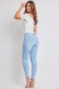 Women's Sustainable WannaBettaButt 3 Button Skinny Jeans sold by YMI