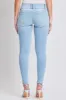 Women's Sustainable WannaBettaButt 3 Button Skinny Jeans sold by YMI