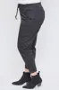 Women's Plus Size Mid Rise Cuffed Jogger Pants sold by YMI