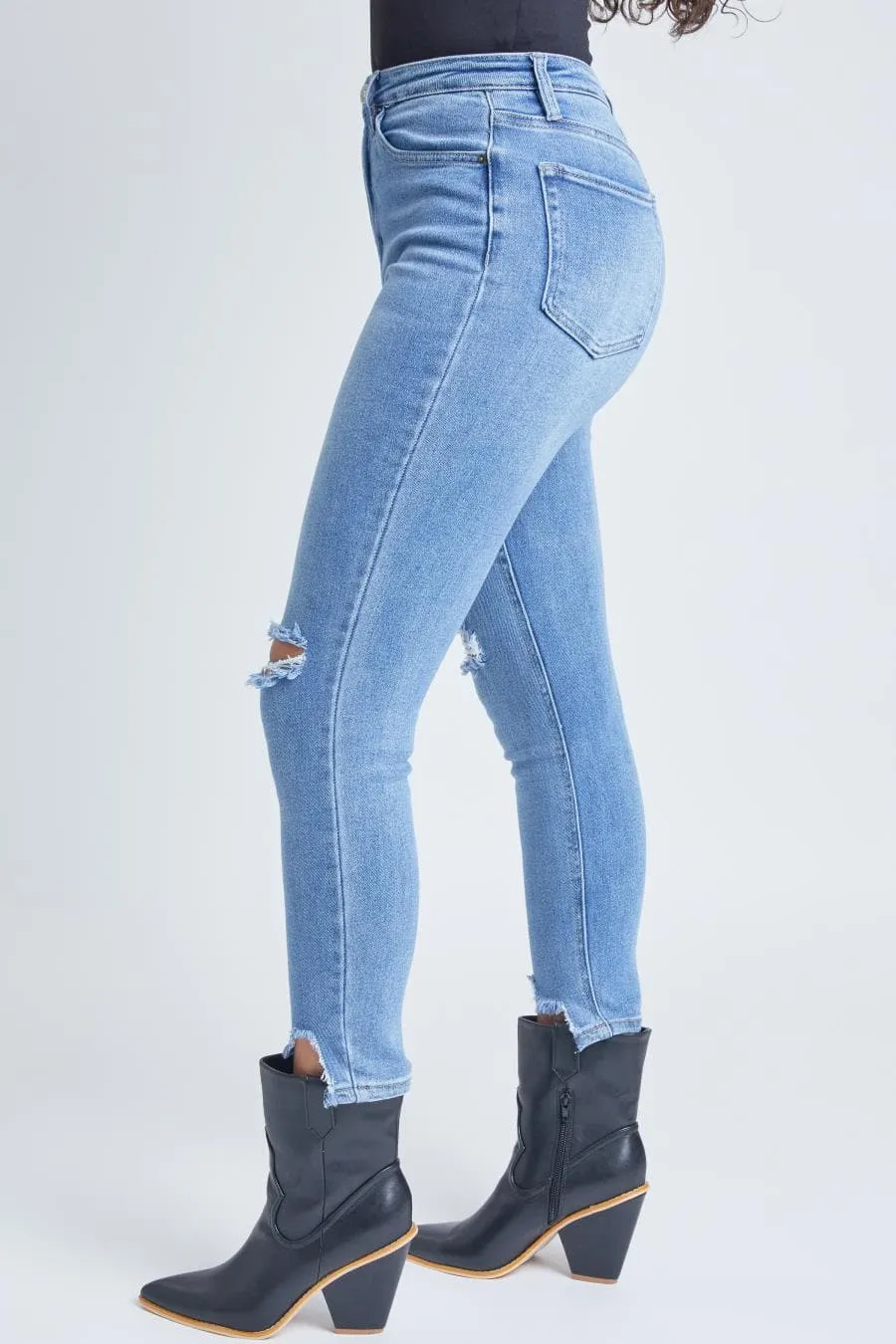 Women's Vintage Dream Straight Ankle Jeans sold by YMI product image thumbnail 3
