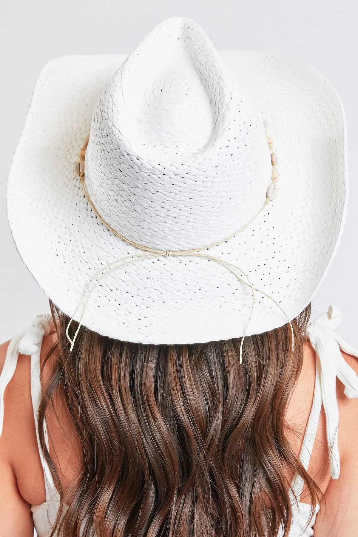 Astoria White Coastal Cowgirl Straw Hat sold by YMI product image thumbnail 5
