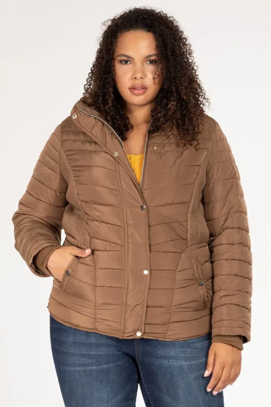 Women's Plus Winter Jacket sold by YMI