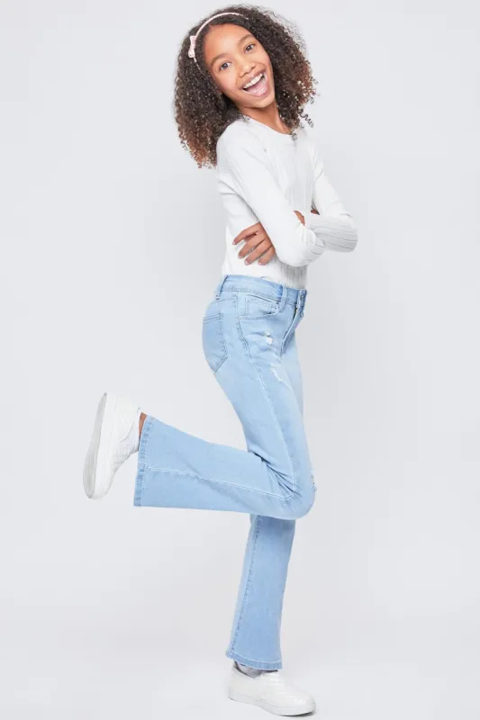 Girls Essential Clean Hem Flare sold by YMI