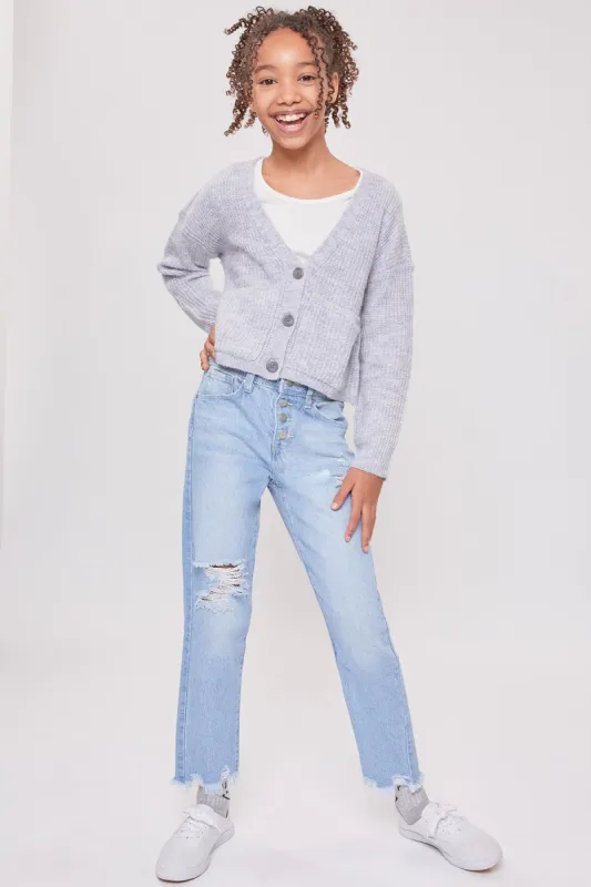 Girls Dream  Straight Leg Jeans sold by YMI