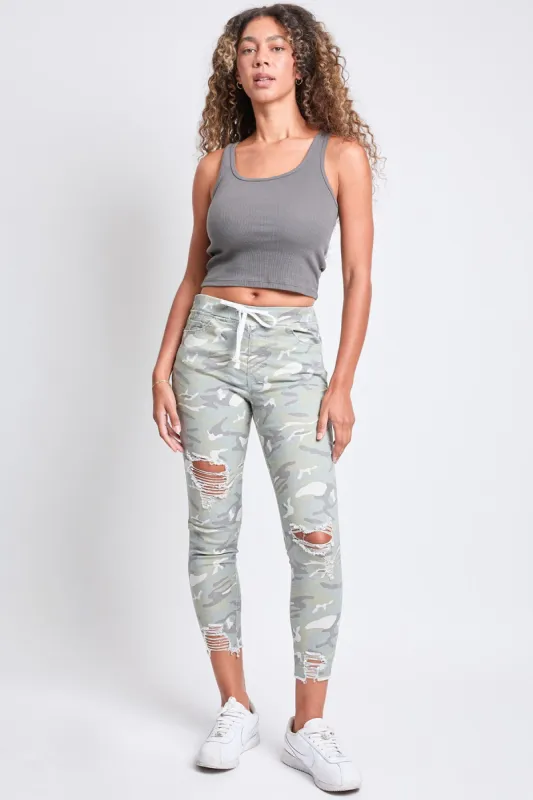 Women's Distressed Ankle Jogger sold by YMI